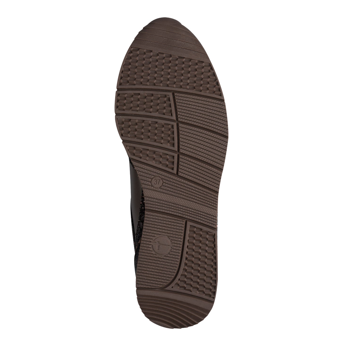 Tamaris 1-23603-42 391 Taupe Glam Trainers