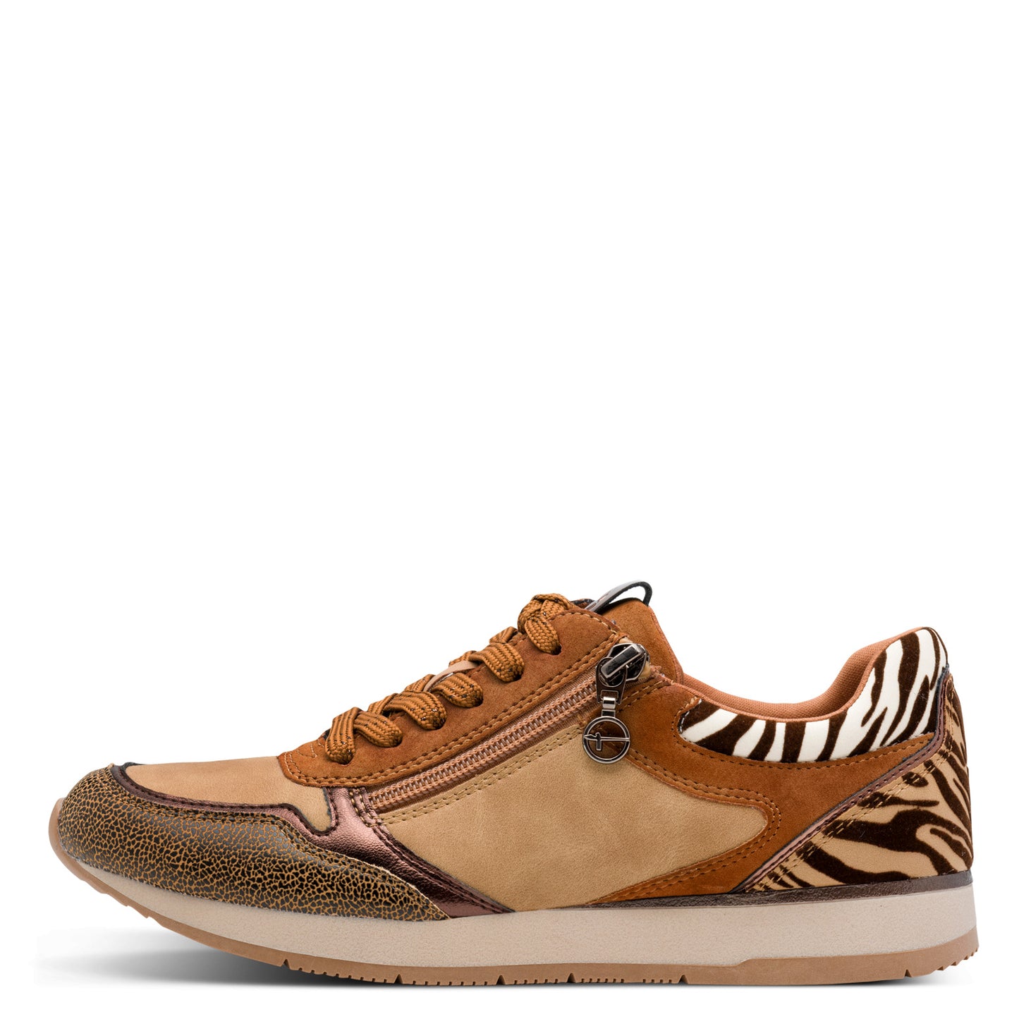 Tamaris 1-23603-42 3A2 Cognac Comb Trainers