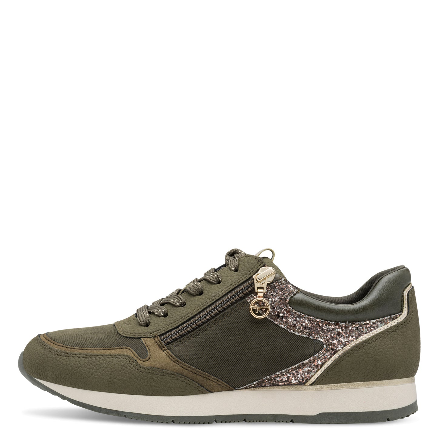 Tamaris 1-23603-42 7B1 Olive Comb Trainers