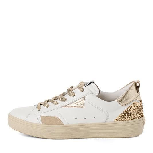 Tamaris 1-23706-46 973 Light Gold Comb Trainers
