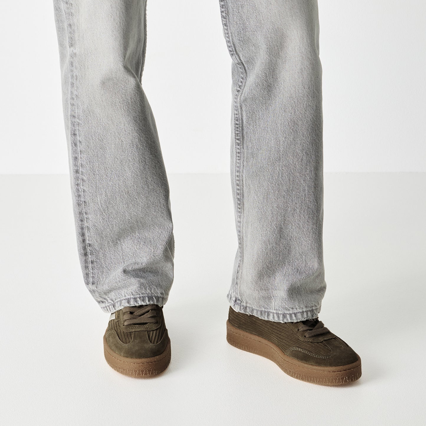 Tamaris 1-23723-44 722 Olive Trainers