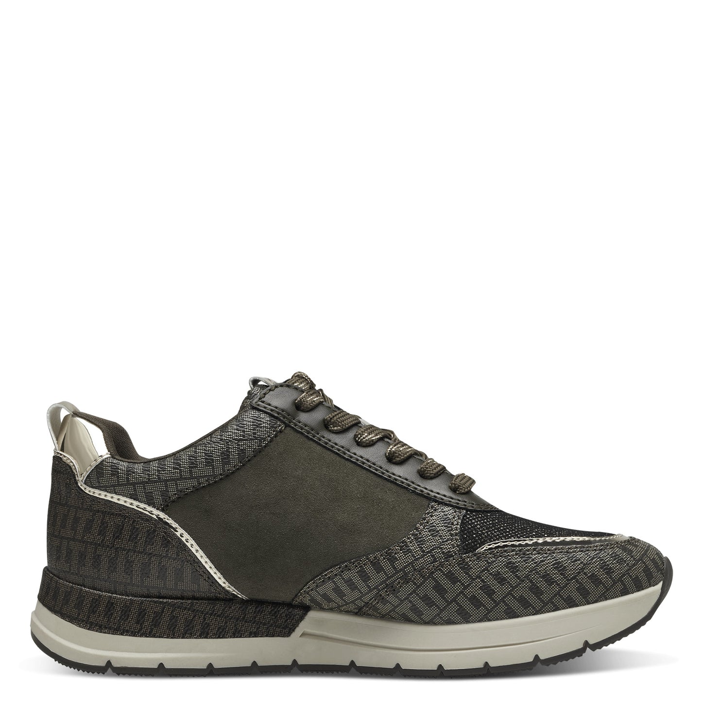 Tamaris 1-23732-41 761 Olive Comb Trainers