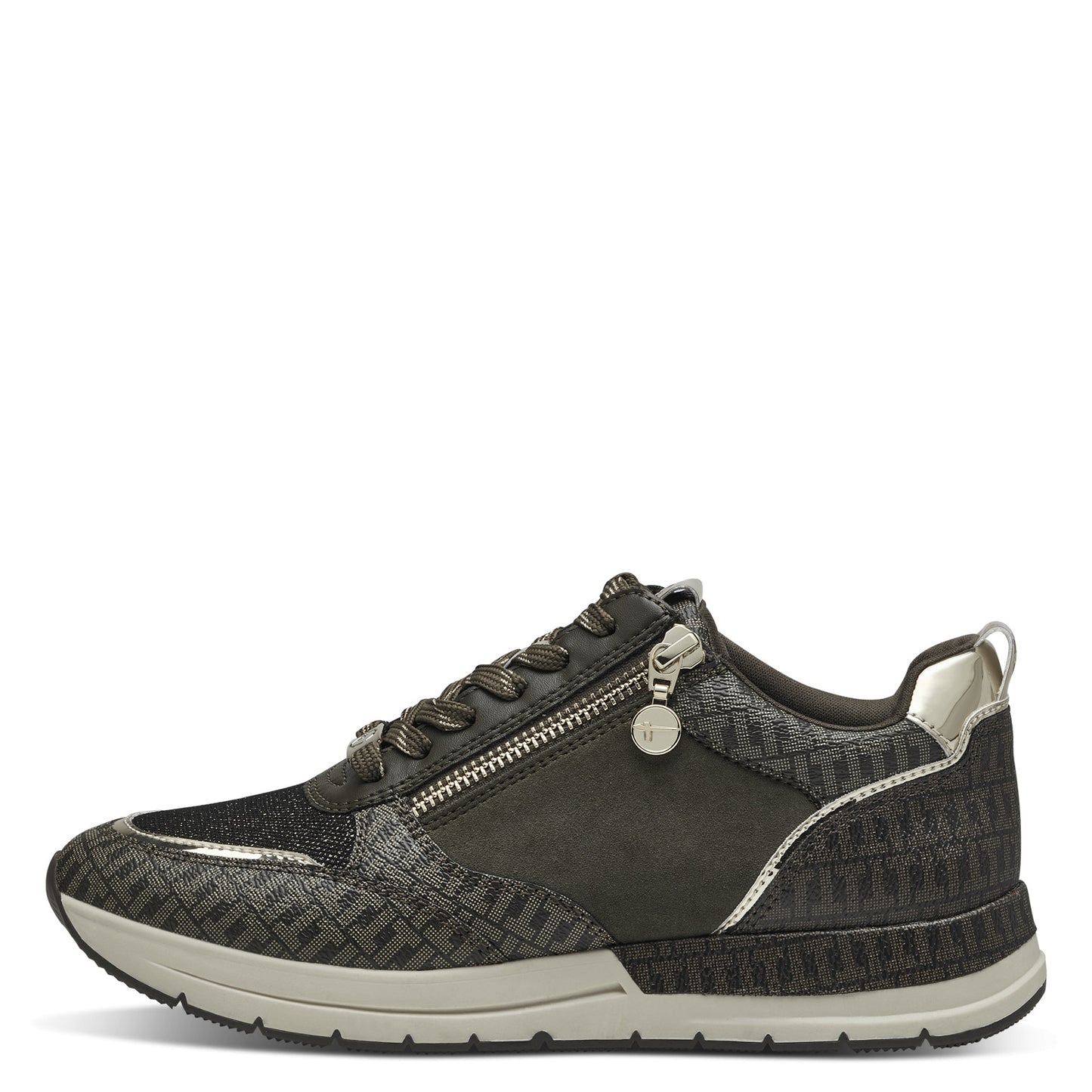 Tamaris 1-23732-41 761 Olive Comb Trainers