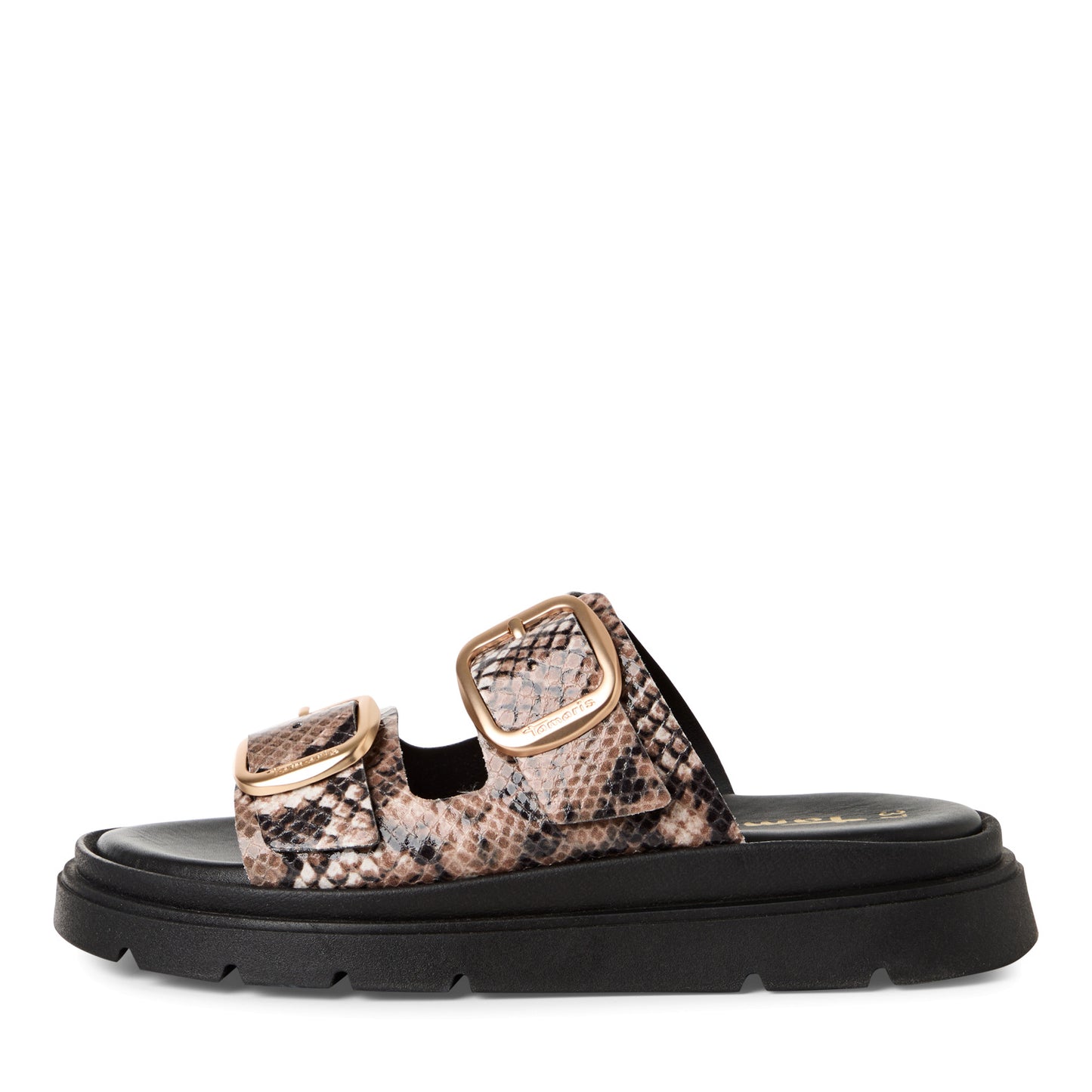 Tamaris 1-27259-44 483 Beige Snake Trainers