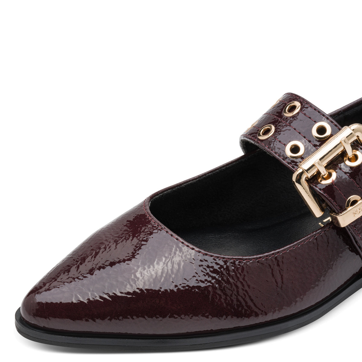 Marco Tozzi 2-22128-45 511 Bordeaux Patent Ballerina