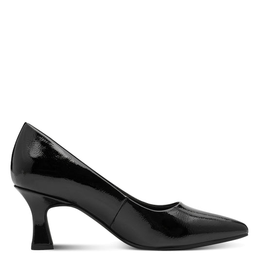 Marco Tozzi 2-22420-42 018 Black Patent Court Shoe