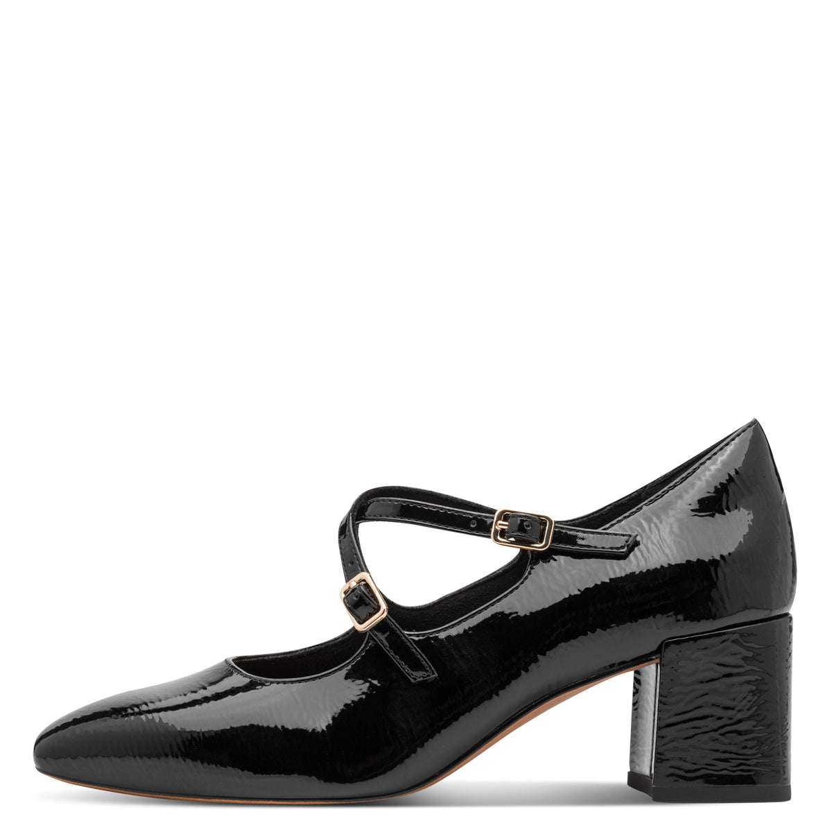 Marco Tozzi 2-22426-47 018 Black Patent Court Shoe