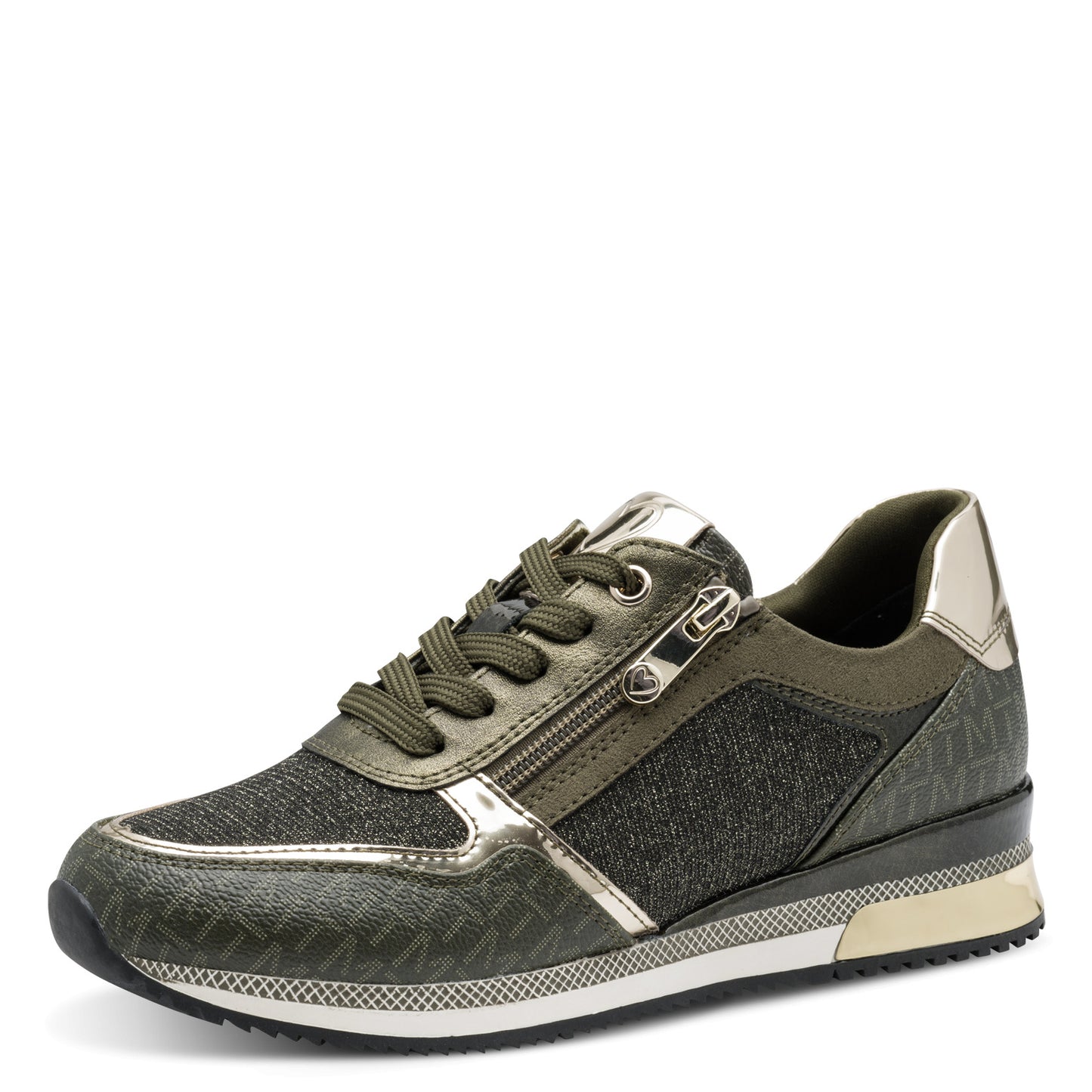 Marco Tozzi 2-23713-41 726 Khaki Comb Trainers