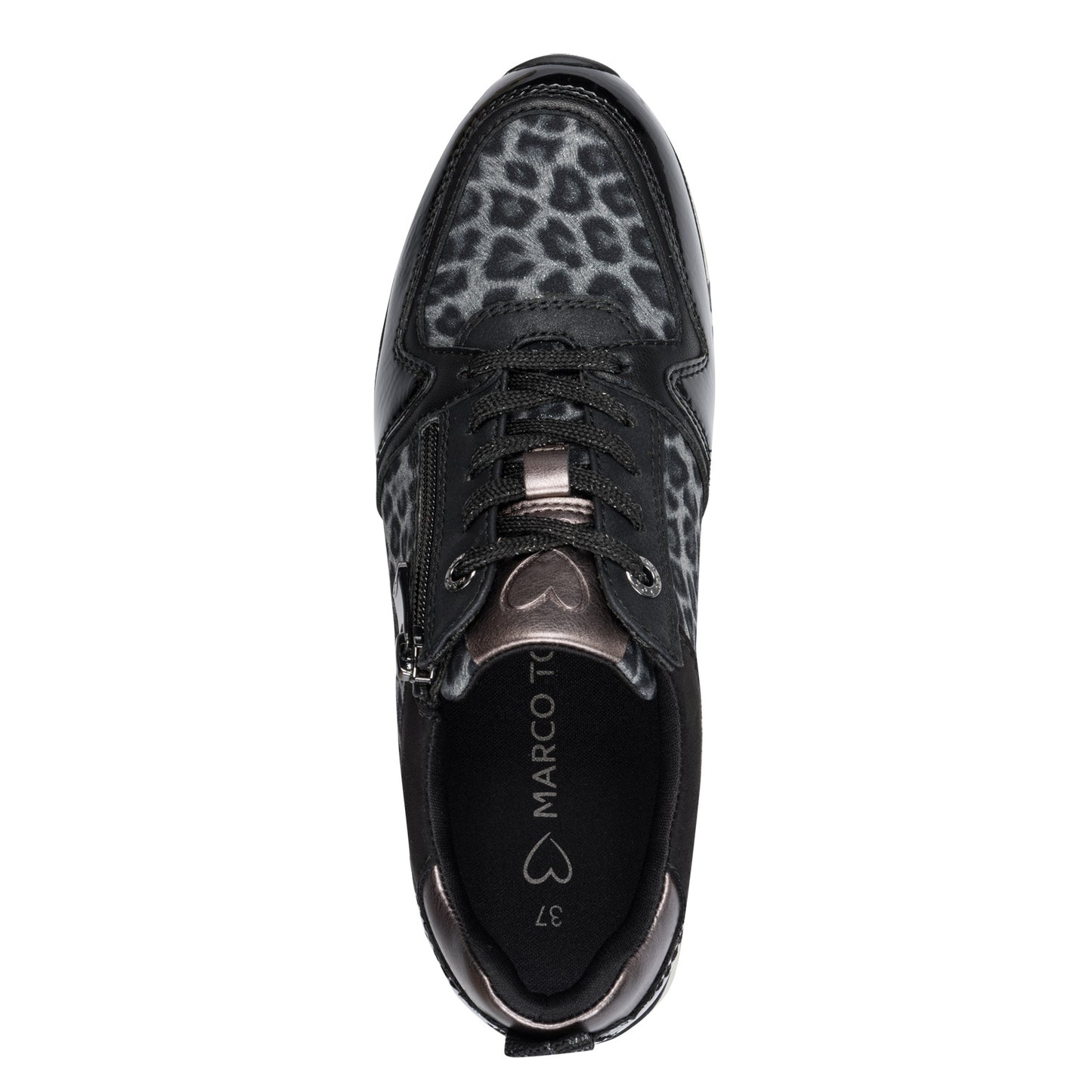 Marco Tozzi 2-23740-45 098 Black Comb Trainers