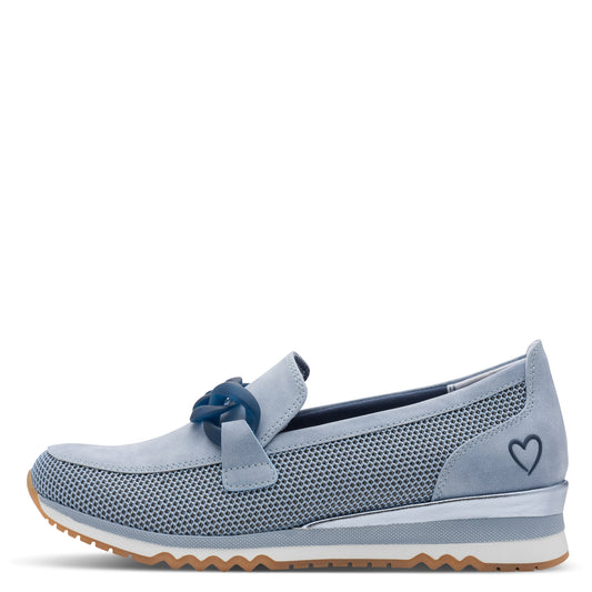 Marco Tozzi 2-24720-44 876 Light Blue Comb Slip On Casual Shoes