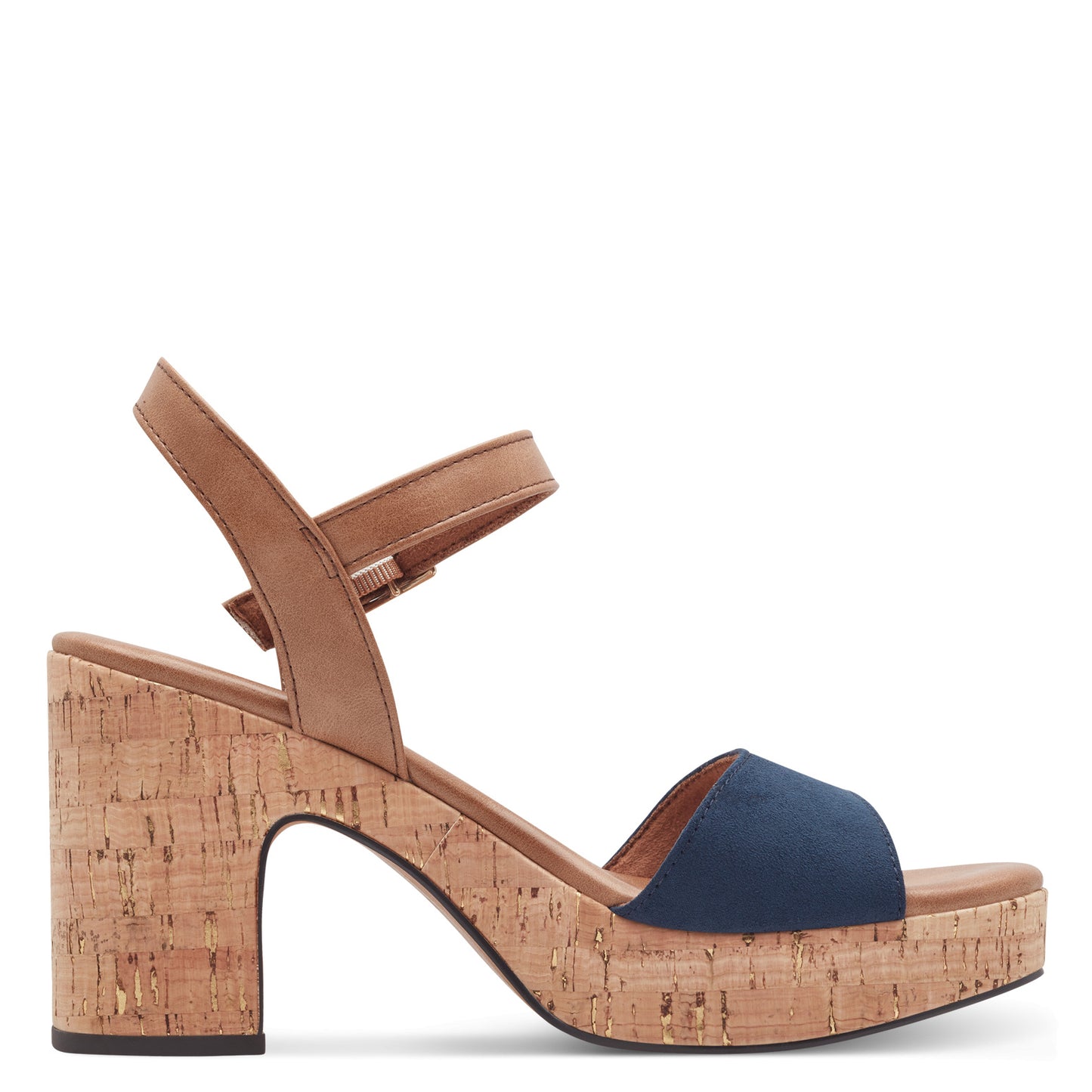 Marco Tozzi 2-28008-42 890 Navy Comb Sandals