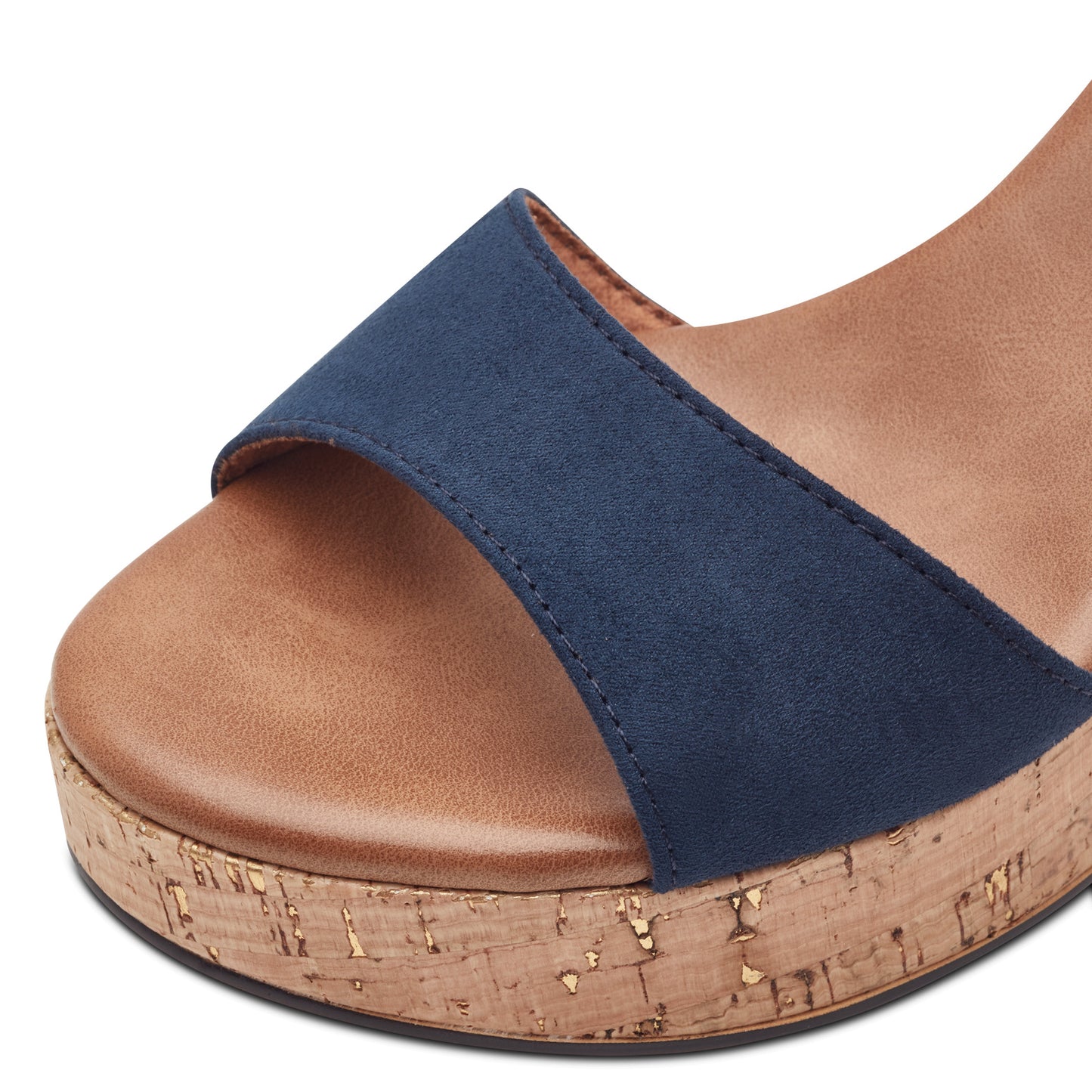 Marco Tozzi 2-28008-42 890 Navy Comb Sandals