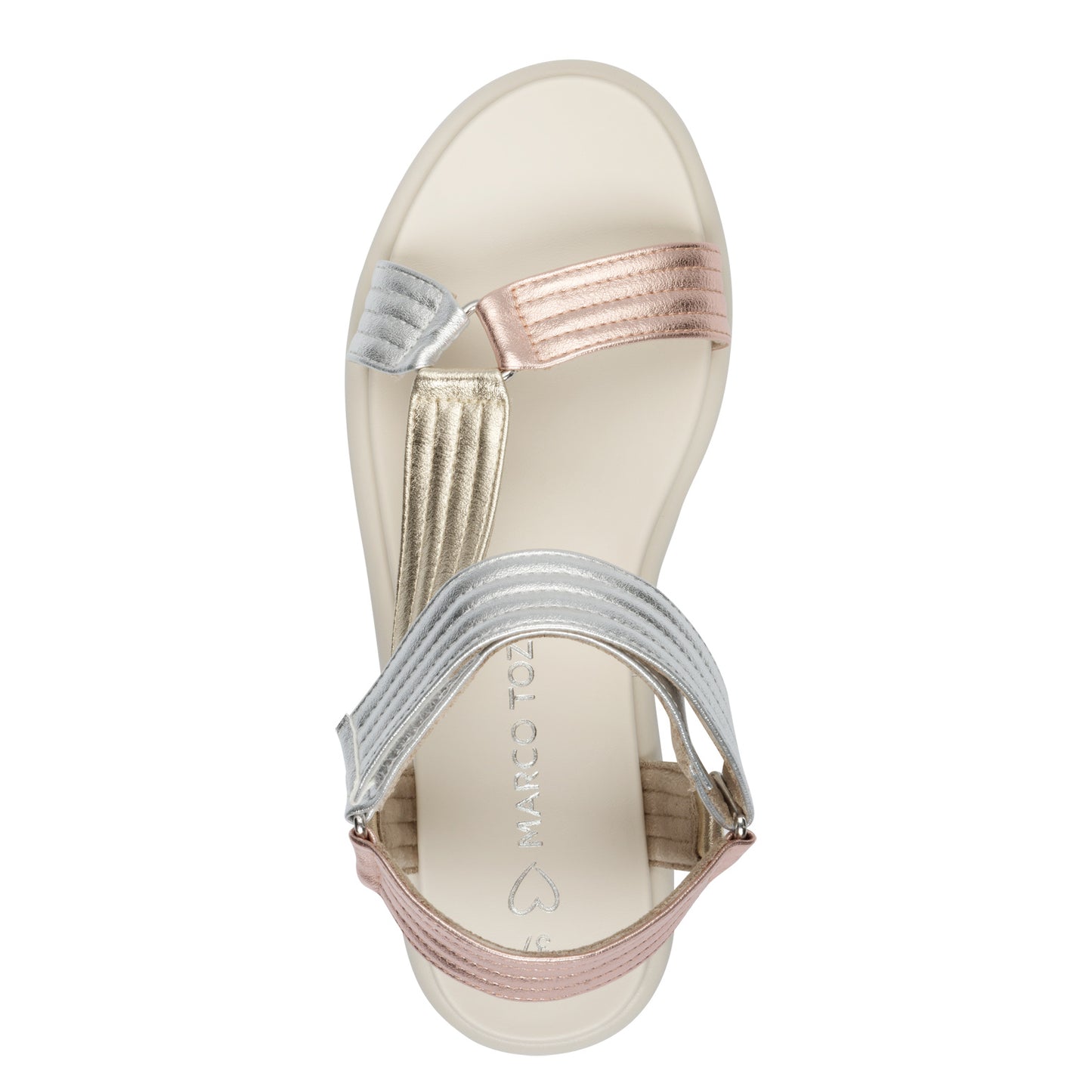 Marco Tozzi 2-28402-44 958 Metallic Multi Sandals
