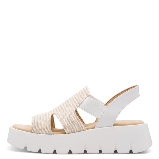 Marco Tozzi 2-28524-46 197 White Comb Sandals