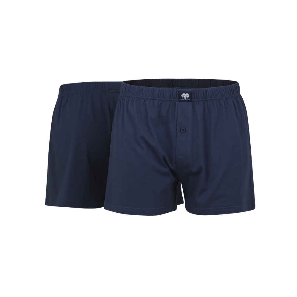 Ceceba 2675 6979 Midnight Blue Boxer Shorts 2 Pack