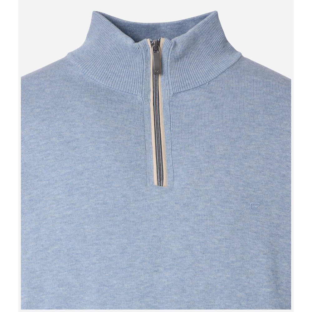 Casa Moda 004410 117 Rain Washed Half Zip Sweater