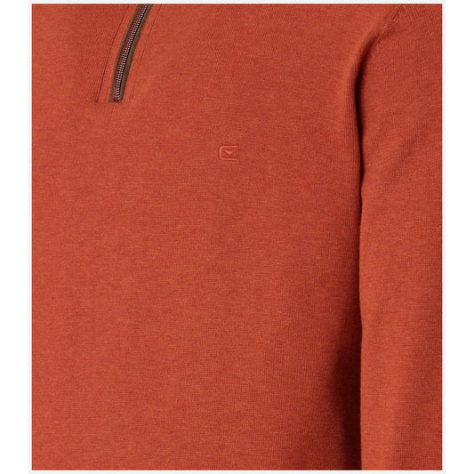 Casa Moda 004410 489 Picante Half Zip Sweater