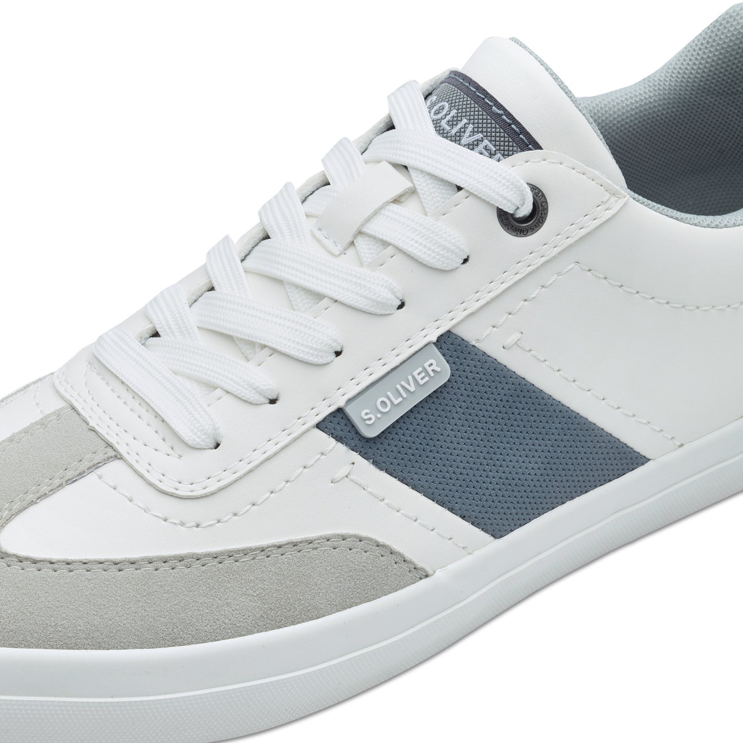 S Oliver 5-13609-44 183 White/Blue Trainers