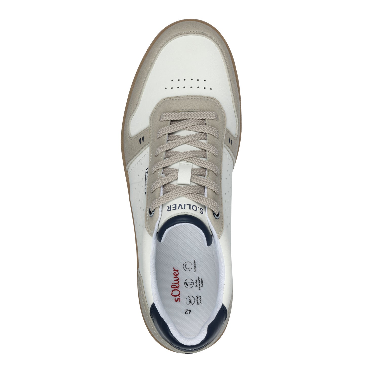 S Oliver 5-13654-44 100 White Trainers