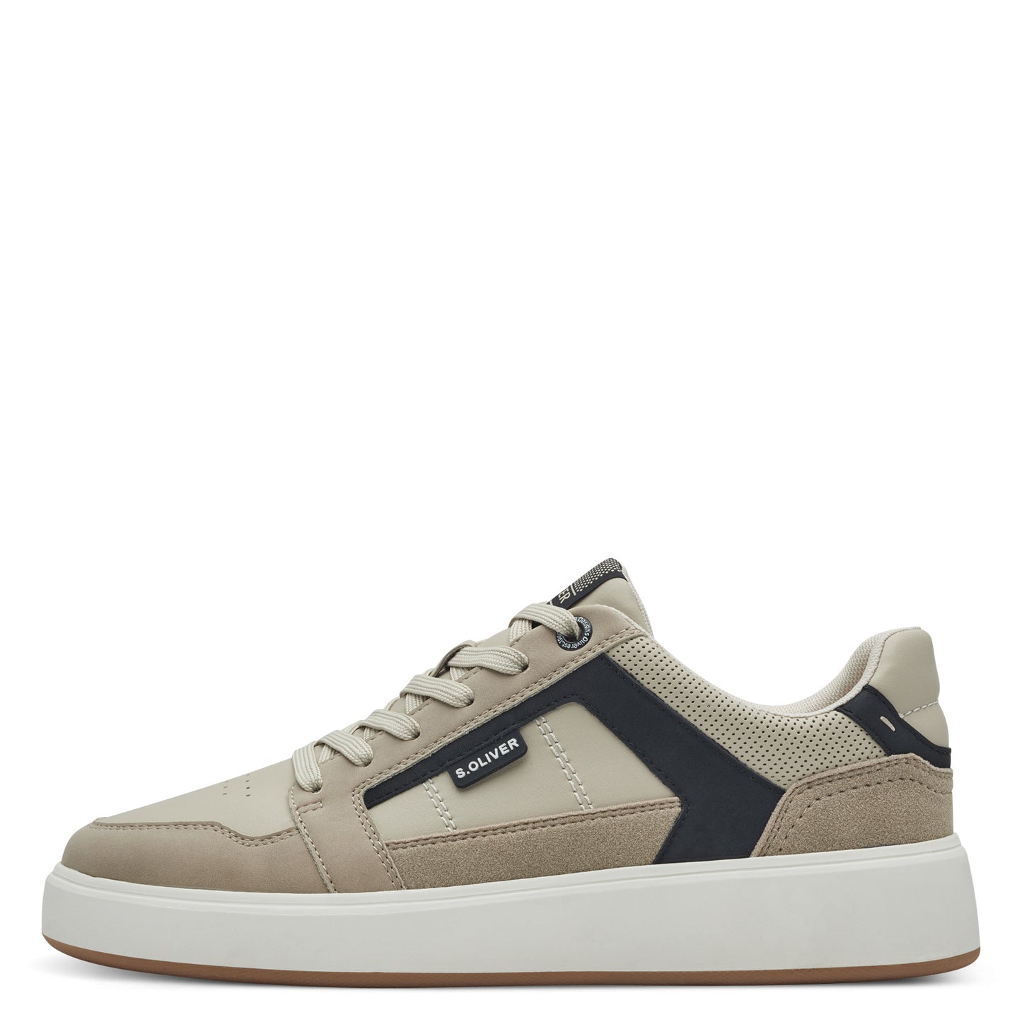 S Oliver 5-13657-44 410 Beige Comb Trainers