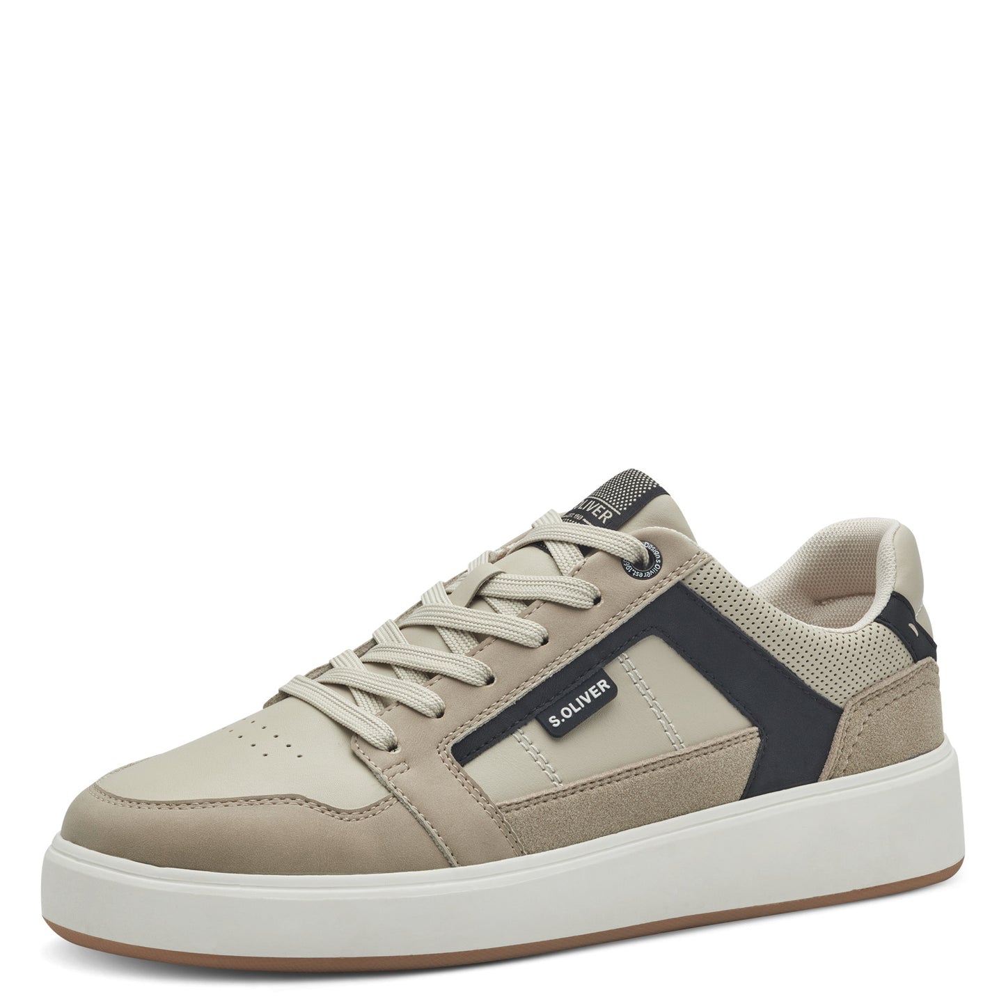 S Oliver 5-13657-44 410 Beige Comb Trainers