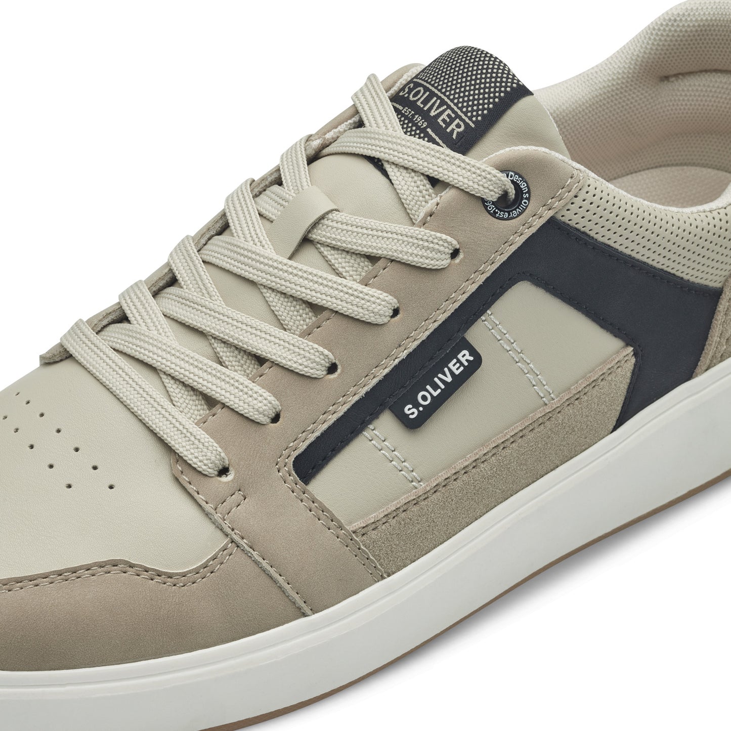 S Oliver 5-13657-44 410 Beige Comb Trainers