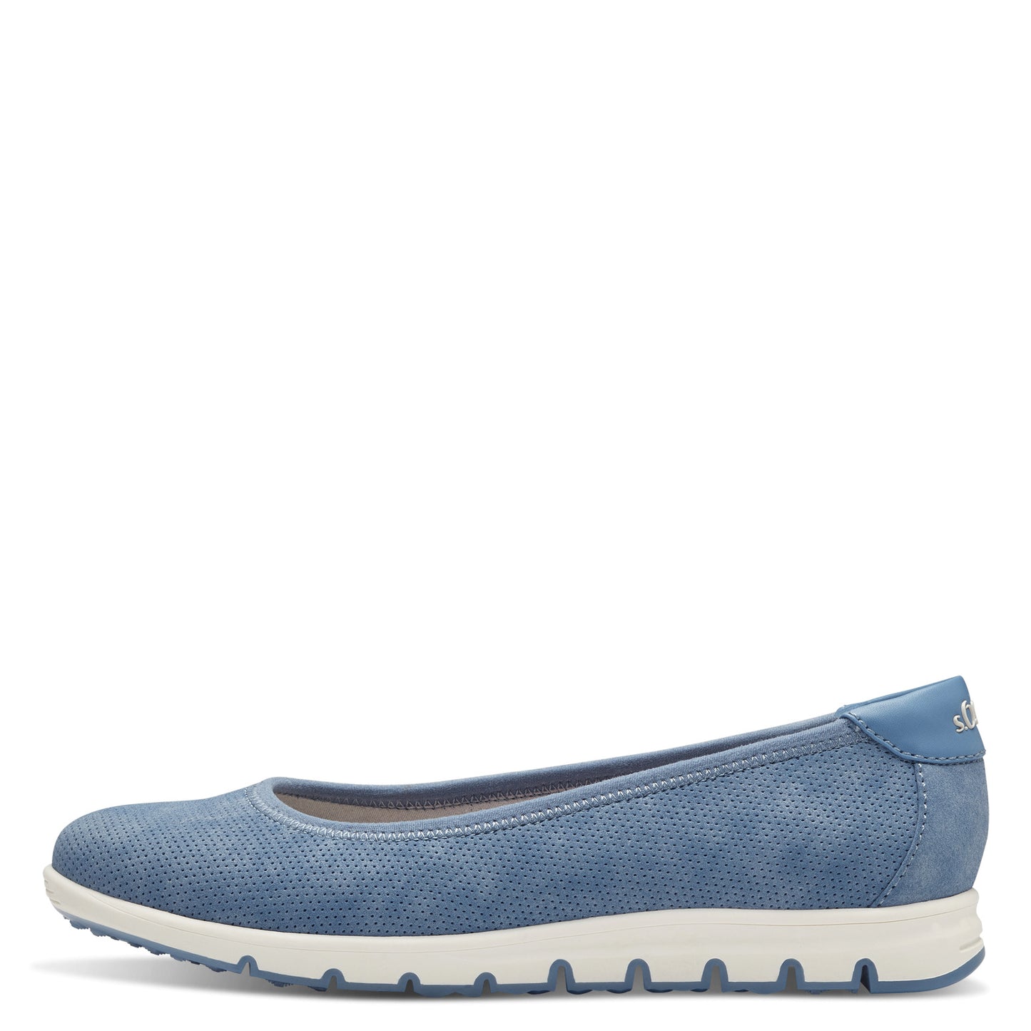 S Oliver 5-22100-42 860 Indigo Ballerina Shoes
