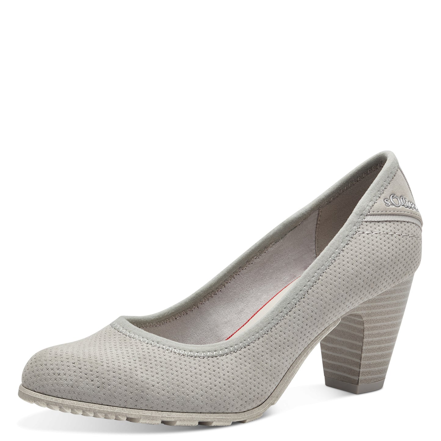 S Oliver 5-22404-42 210 Light Grey Pumps
