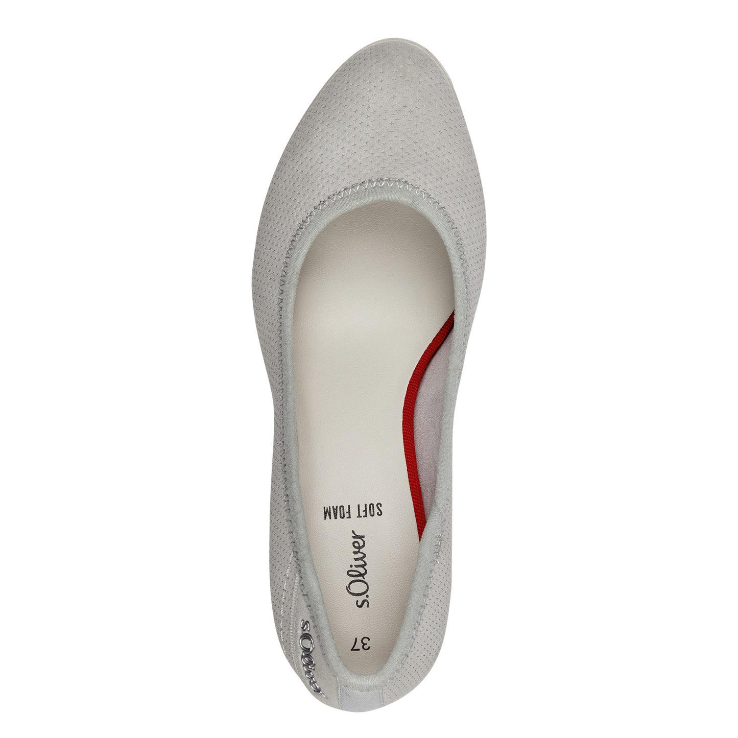 S Oliver 5-22404-42 210 Light Grey Pumps