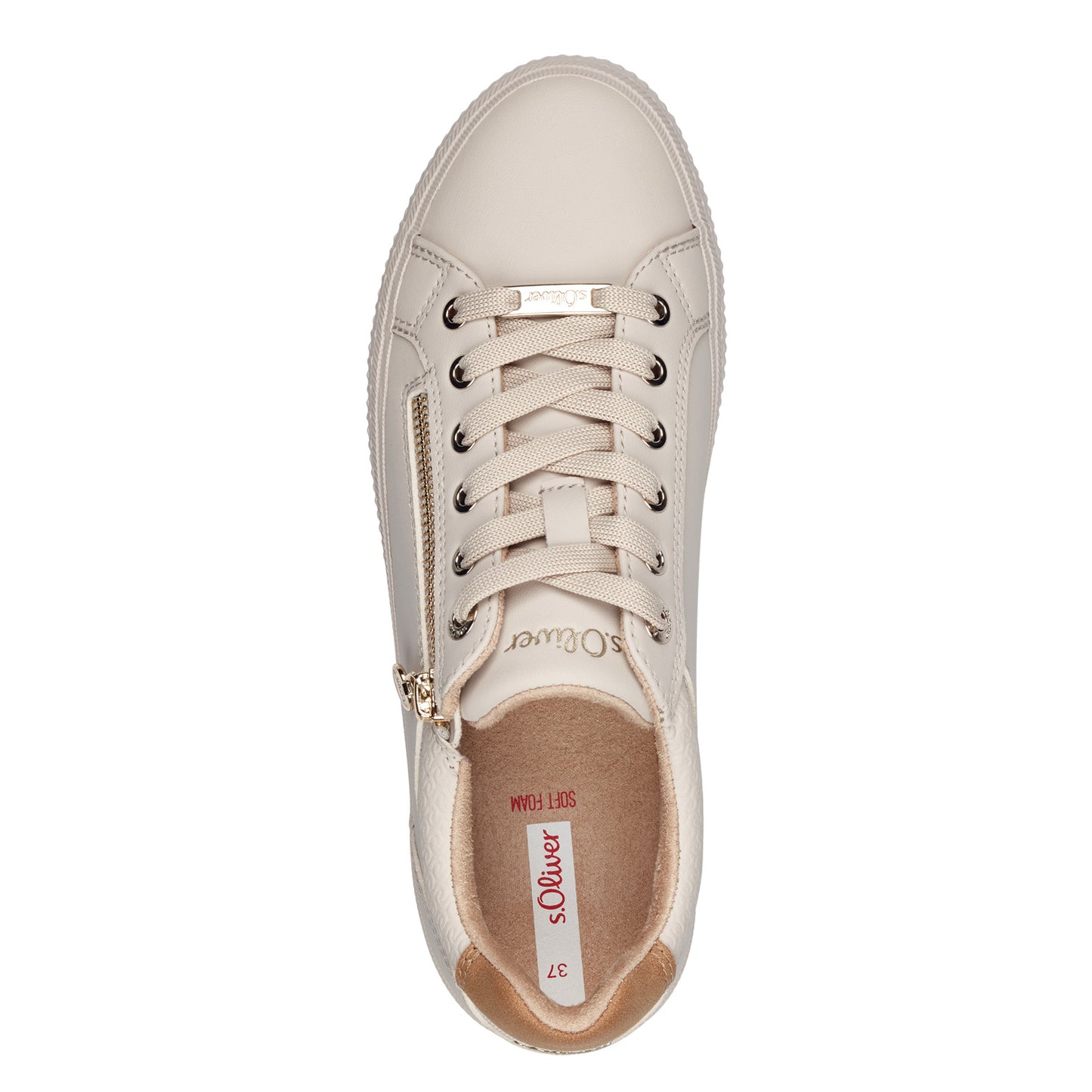 S Oliver 5-23600-42 4A0 Beige Trainers