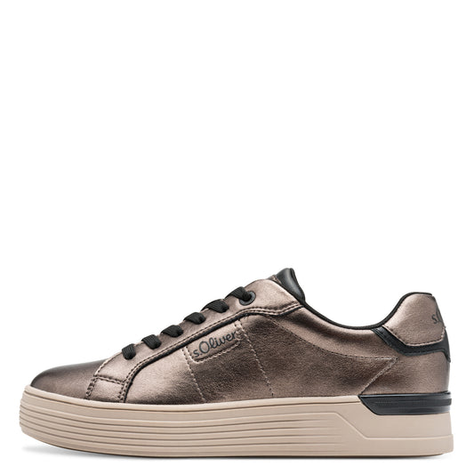 S Oliver 5-23603-43 915 Pewter Trainers
