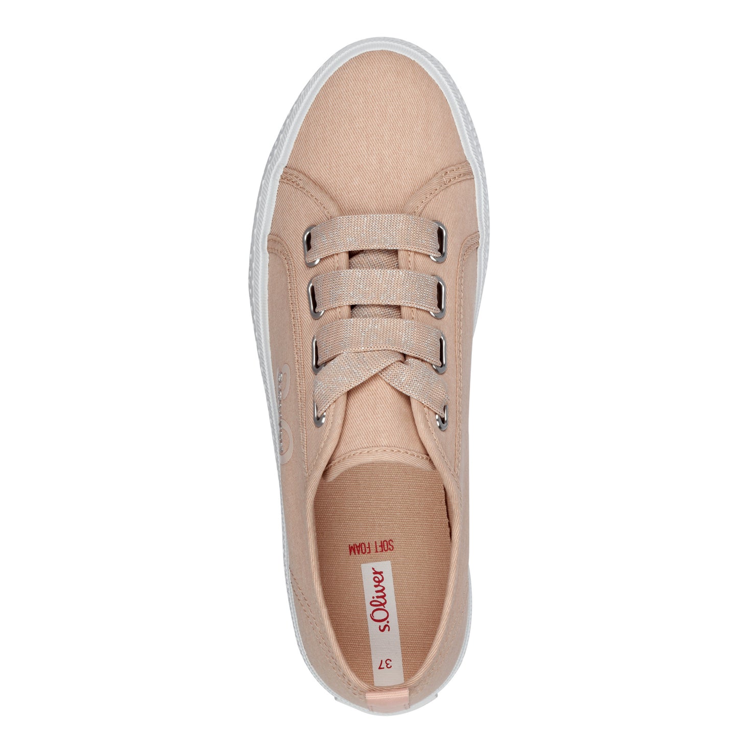 S Oliver 5-23611-44 564 Coral Trainers