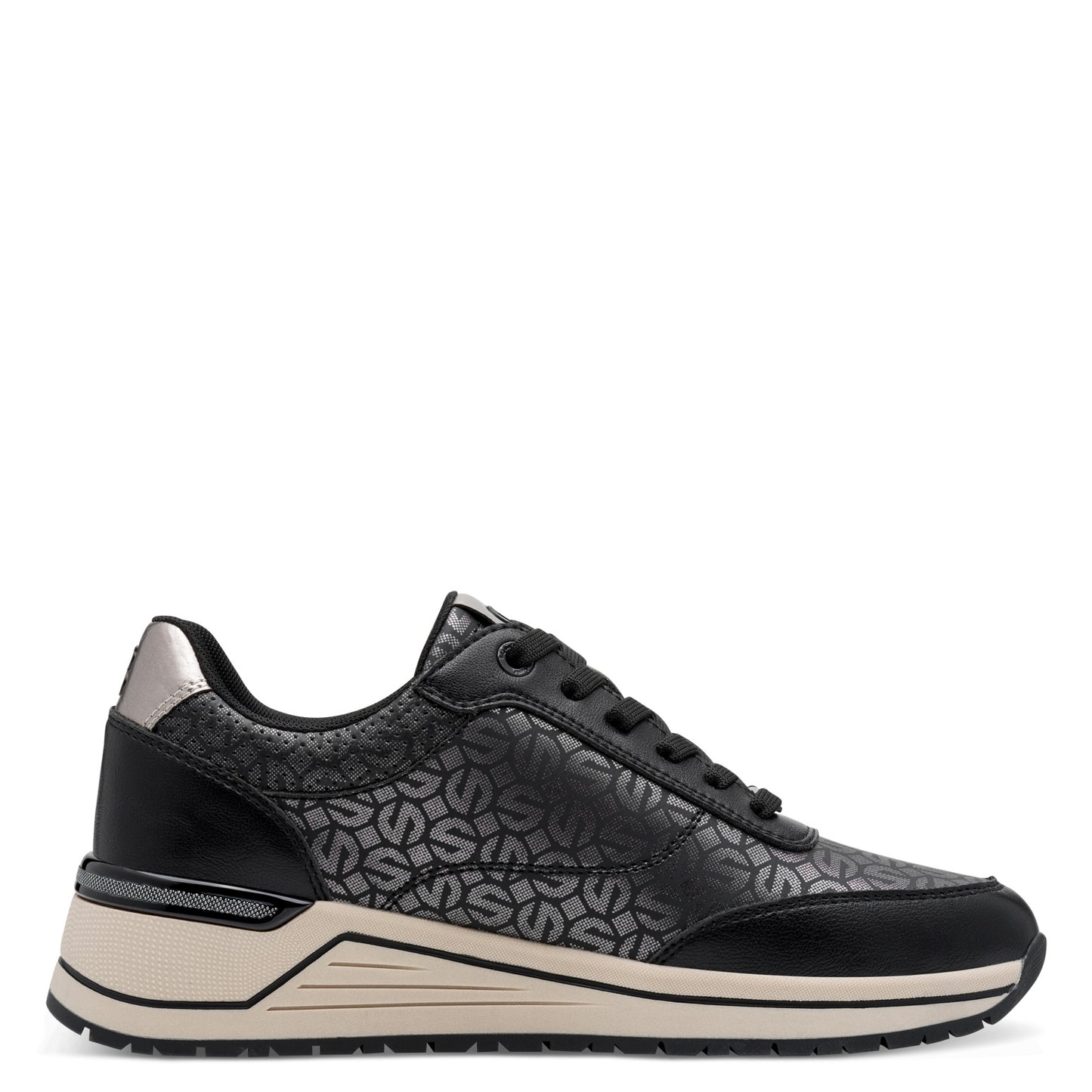 S Oliver 5-23613-45 092 Black/Pewter Trainers