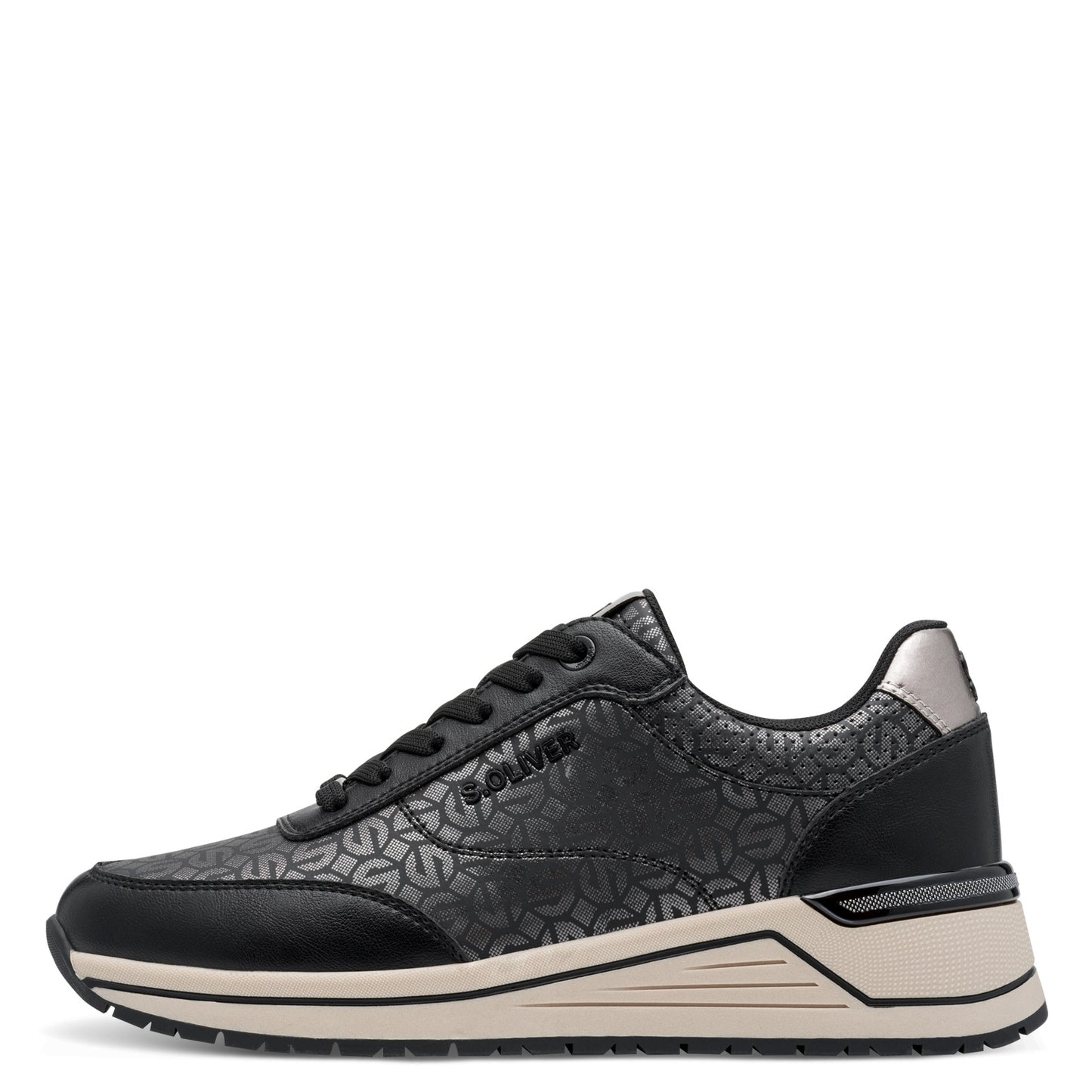 S Oliver 5-23613-45 092 Black/Pewter Trainers