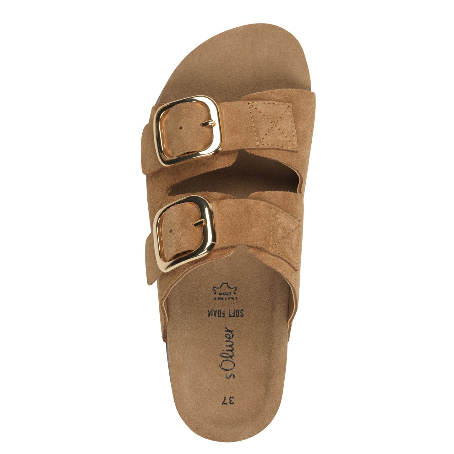 S Oliver 5-27101-44 305 Cognac Sandals