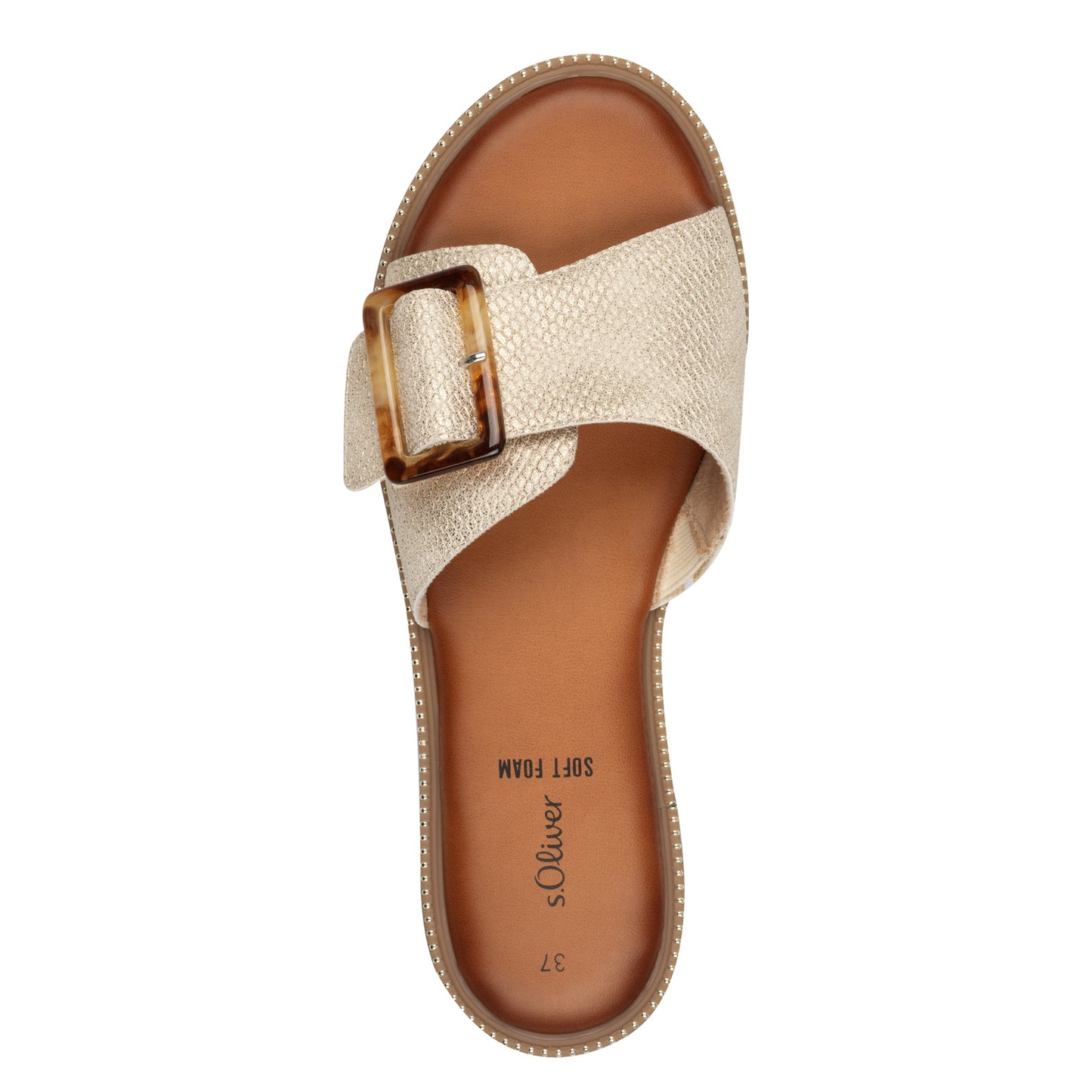 S Oliver 5-27131-42 497 Champagne Snak Sandals
