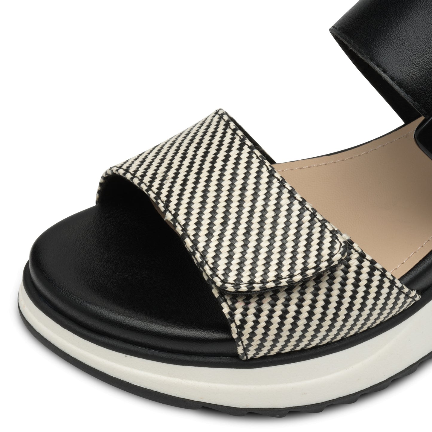 S Oliver 5-28705-44 098 Black Comb Sandals