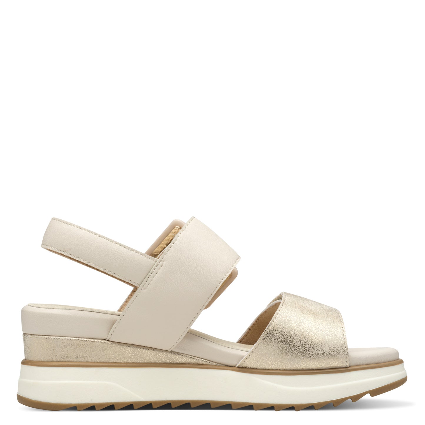 S Oliver 5-28705-44 442 Champagne Comb Sandals