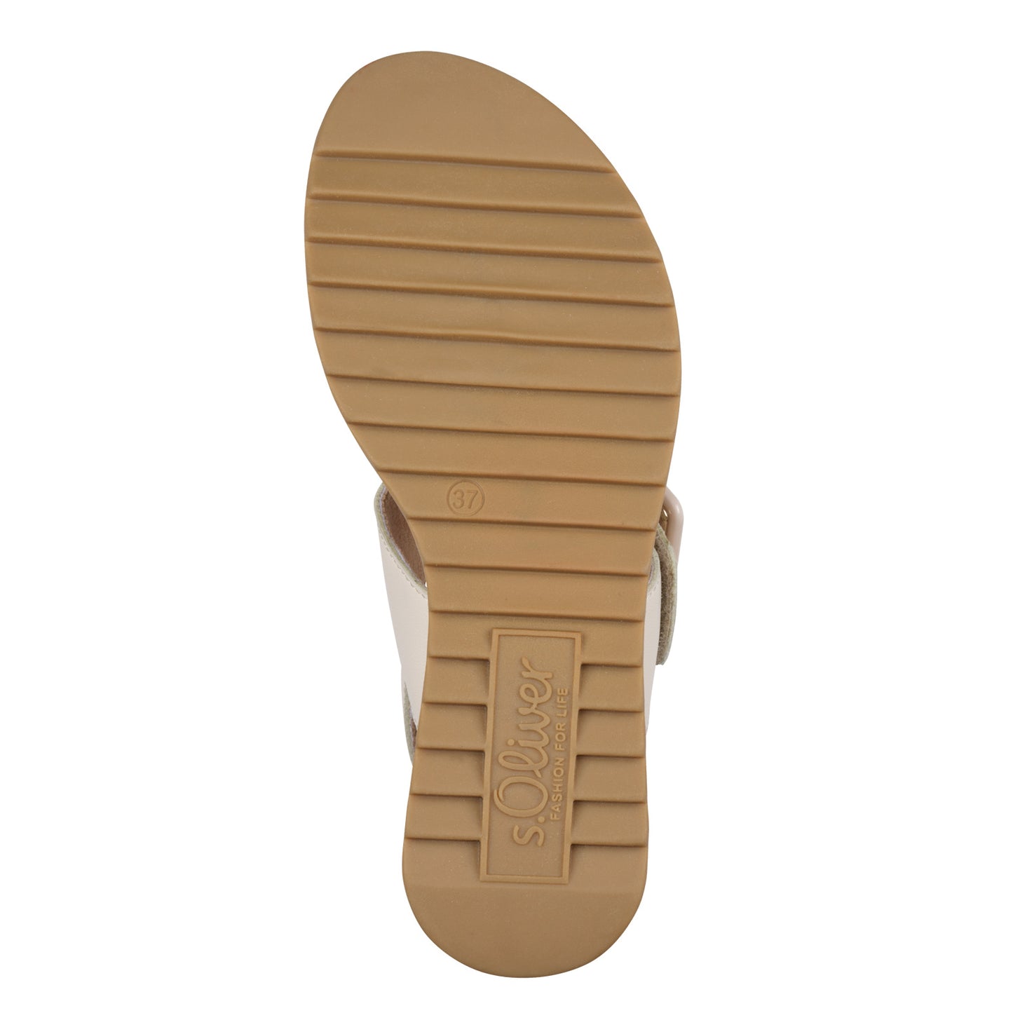 S Oliver 5-28705-44 442 Champagne Comb Sandals