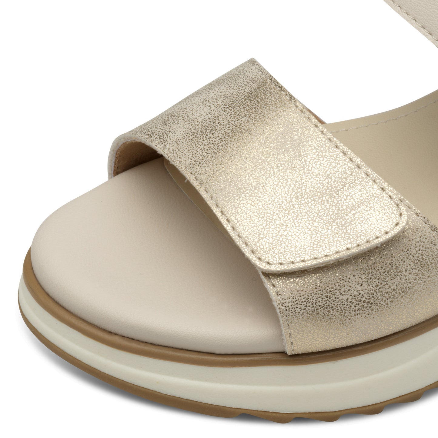 S Oliver 5-28705-44 442 Champagne Comb Sandals