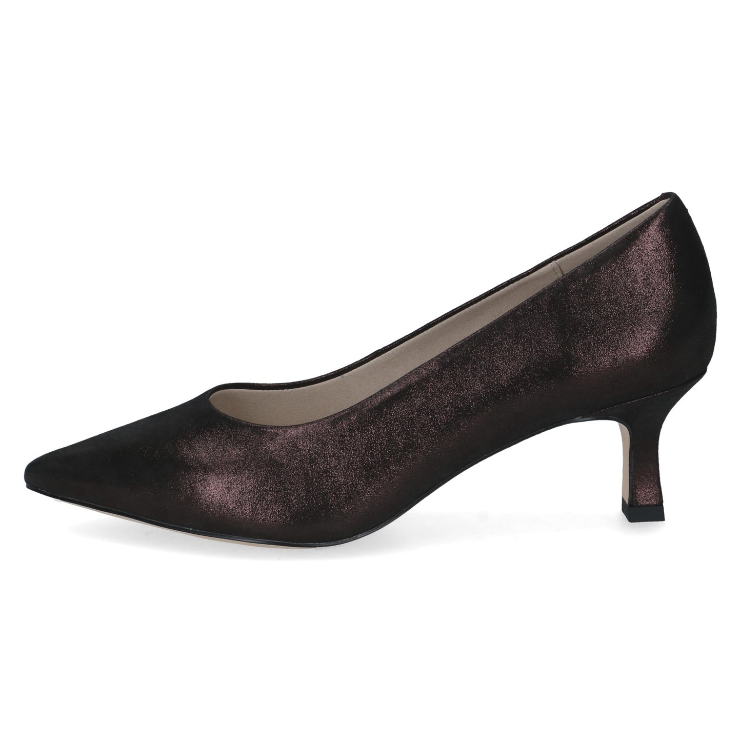 Caprice 9-22401-47 35A Mahogany Met Court Shoe