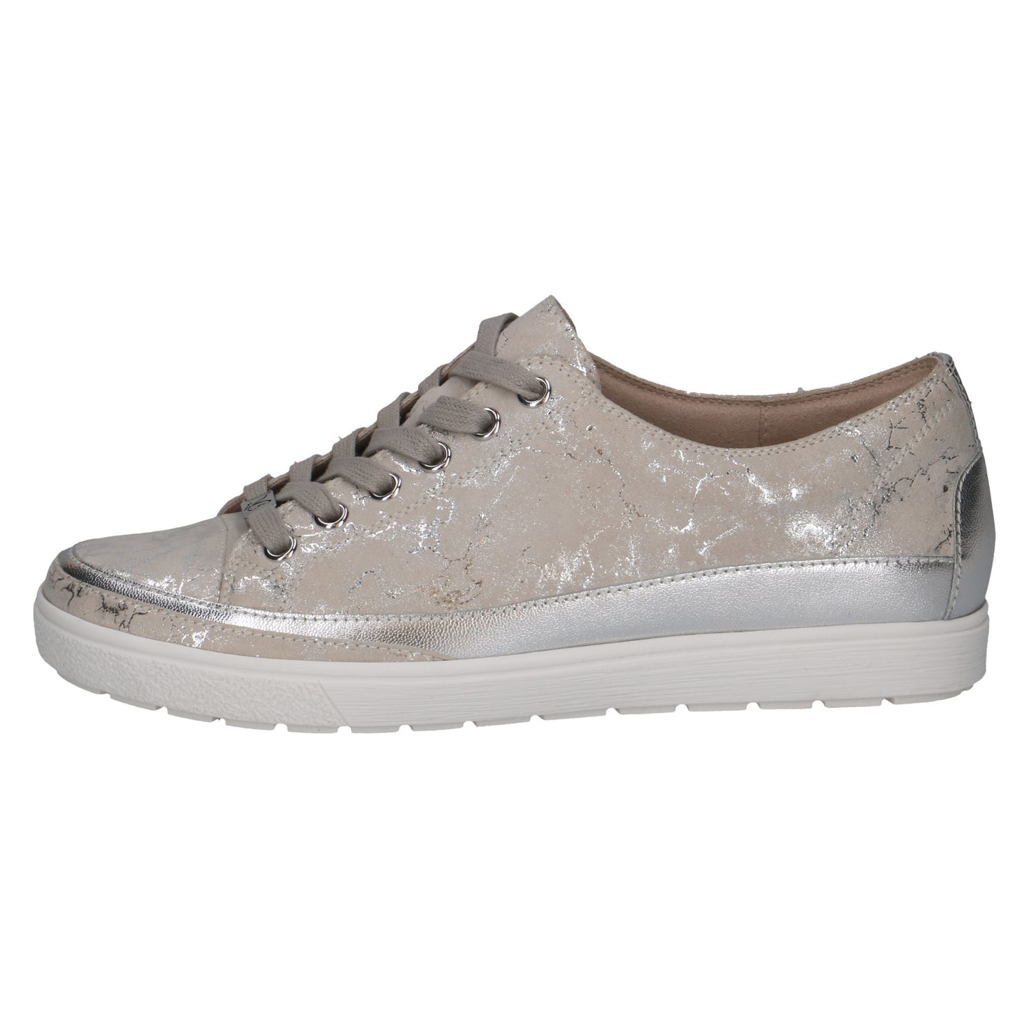 Caprice 9-23654-42 155 Offwhite/Silver Trainers