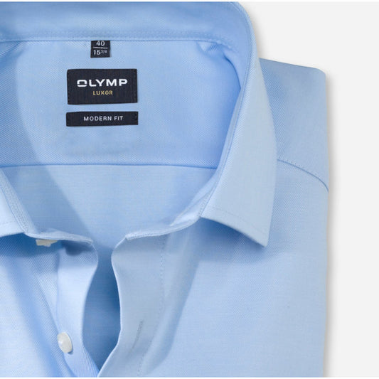 Olymp 0745 64 10 Light Blue Modern Fit