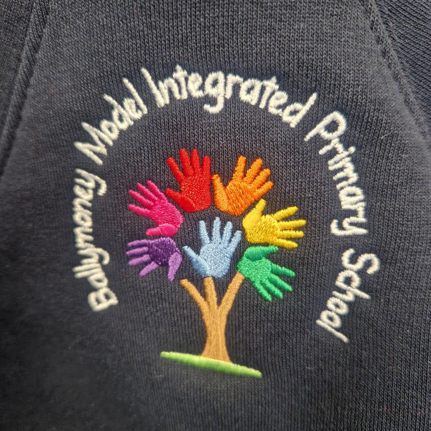 Ballymoney Model Integrated Cardigan