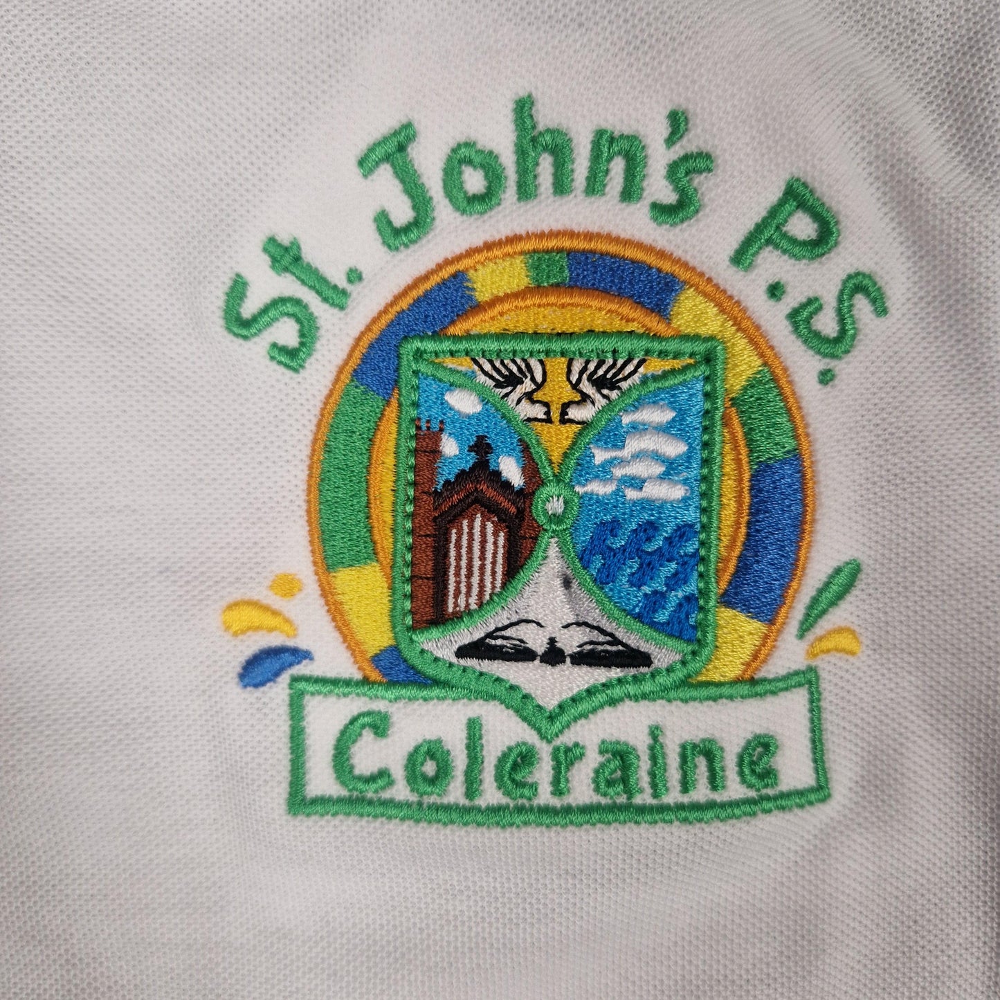 St Johns Primary Crested Polo Shirt