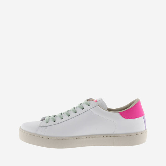 Victoria 1126171 02 Berlin Leather & Neon Trainers