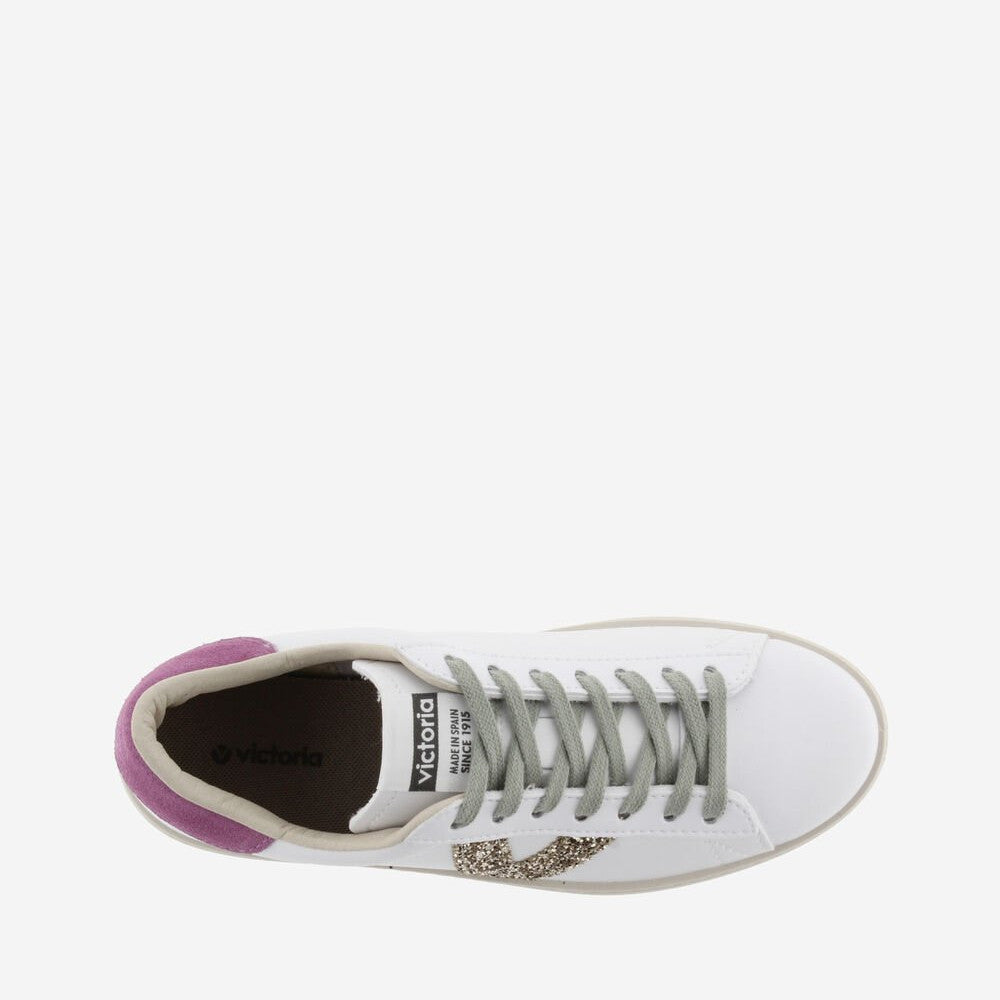 Victoria 1126194 43 Berlin Glitter Fuchsia Trainers