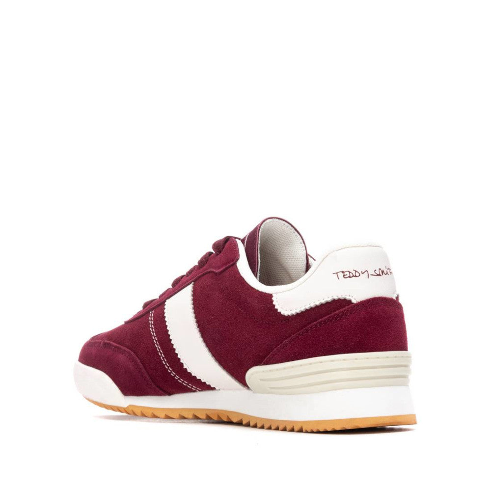 Teddy Smith 120319 Burgundy Trainers