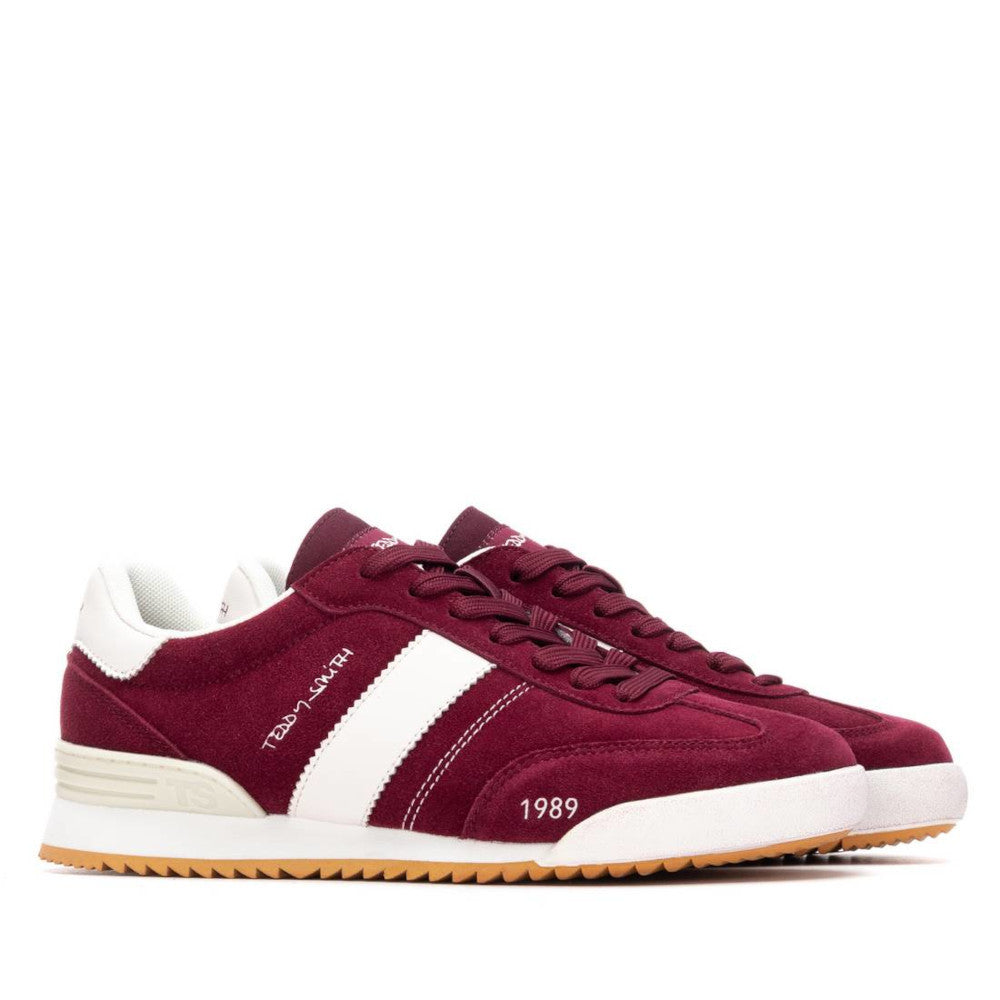 Teddy Smith 120319 Burgundy Trainers
