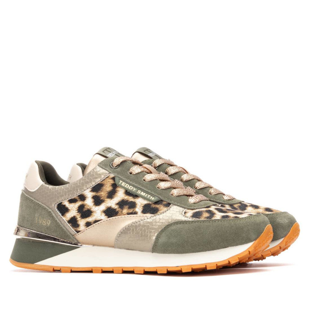 Teddy Smith 120321 Khaki Trainers